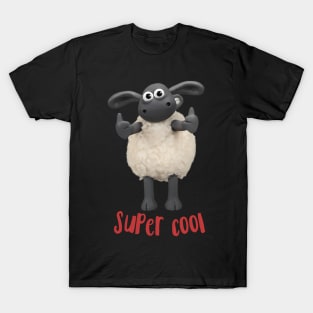 Classic Shaun Cartoon The Sheep TV Series T-Shirt